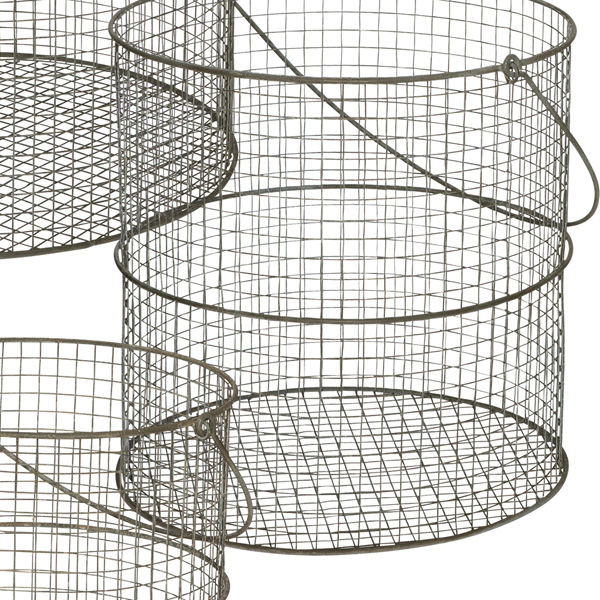 Aidan Gray Crathes Metal/Wire Basket Set Wayfair Canada